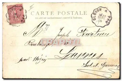 Teatr i Statua Thiersa — St. Germain-en-Laye — Paris, wydawca Paris, nr 10195 — Rewers