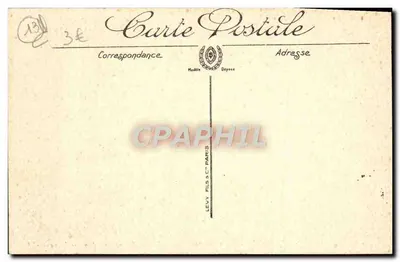 Aix-en-Provence — Fuente monumental — Levy Fils & Cie, París — Reverso