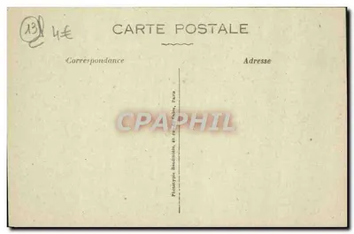 Aix-en-Provence — Catedral de São Salvador do século XIII — Bouis, editor Aix — Verso