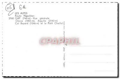 GAP — Vista geral — ABEIL, editor, GAP — Verso