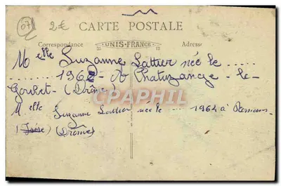La Louvèze — Bazylika — L'ARDÈCHE ILLUSTRÉE nr 62 — Rewers