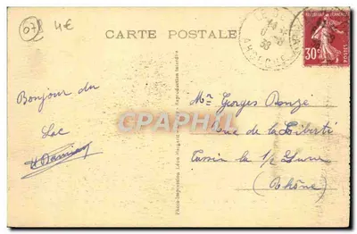 Jezioro Issarlès (Ardèche) — Ogólny widok panoramiczny — Lémaz, nr 2846 — Rewers