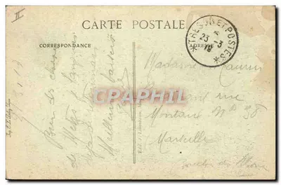 Metz — Kościół protestancki — Wydawca J. Lefebvre — Rewers
