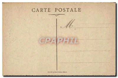 Crisolles (Oise) — Zuccherificio saccheggiato — Imp. G. Bertrand, Parigi — Verso