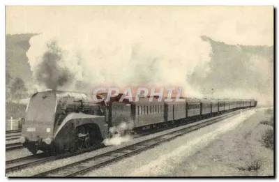 Trem Paris-Lyon-Marseille — Região do Sudeste — editor M.P. 8, Rue de Tournon — XI-44