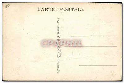 Locomotiva Nord - Tipo Baltic — As locomotivas francesas — Editor F. Fleury, n° 015 — Verso
