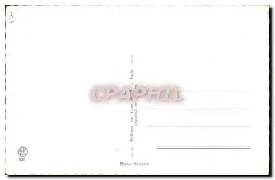 Nu sentado — pose de estúdio — Edições de Luve G.P. Paris, n° 416 — Verso
