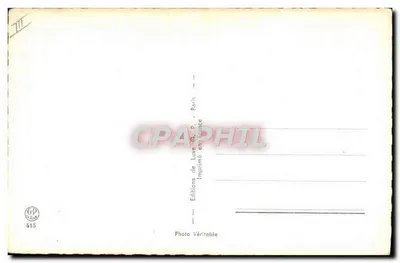 Jovem mulher nua — pose sensual — Éditions de Lune G.P., Paris, n° 415 — Verso