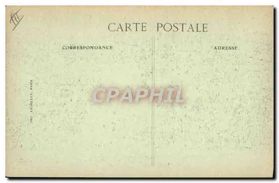 De Feesten van de Overwinning in Parijs — 14 Juli 1919 — Het Oefenparade — De Oorlogsmachines — Impr. Le Diley, Parijs — Achterkant