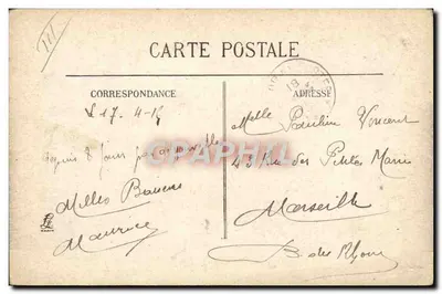 Belgijska samochodowa karabinka blisko Dixmude — Foto Meurisse, nr 847 — Rewers