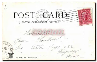 Navio de guerra no cais, Newport News, Va. — SRA. ALICE W. MORTON, NEWPORT NEWS, VA. — Verso