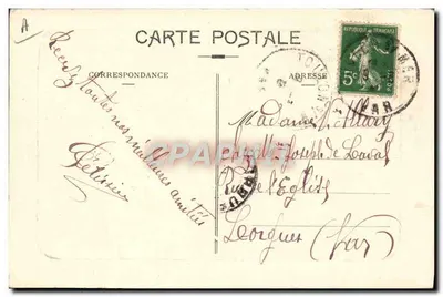 Toulon - Torpedoschip en de Kades — F.F. (uitgever) — Achterkant