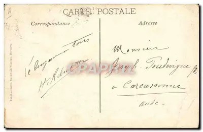 Iéna — Remoção dos corpos — Editor Fuso-Atelier, Baudouin Vincent, Marselha — Verso