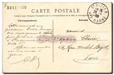 Saint-Dizier — Teatr — wyd. A. Gauttier, nr 920 — Rewers