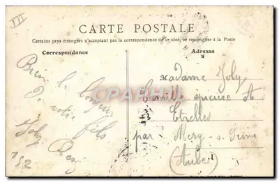 Saint-Dizier — O Teatro e o Monumento da Defesa — Lib. A. Gauthier — Verso