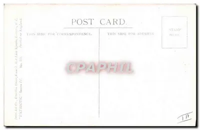 Bélgica — Bandeira e chapéus — Donald McGill — Verso