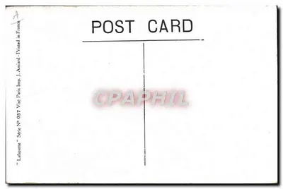 Żołnierz w mundurze — w trachach... za linią — J. Amiard, seria "Lafayette" N° 057 — Rewers