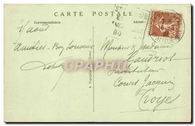 St-GERMAIN-en-LAYE (S.-et-O) — Algemene uitzicht op het kasteel — A. P. — Achterkant