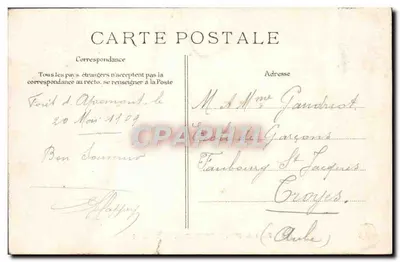 Floresta de FONTAINEBLEAU — Deserto de Apremont — Siron Edit. — Verso