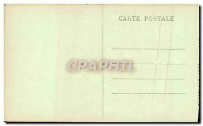 De Doodstrijd van LA CHAISE-DIEU — Muurverf van de 15e eeuw — Eerste panel — Edit. Béal, La Chaise-Dieu — Achterkant