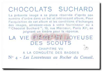 Scouts przy Skale Radców — Rozdział VII — Czekolady Suchard — Rewers