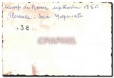 Grupa młodych — Camp de Rome — Provençal, San Chiromato — Rewers