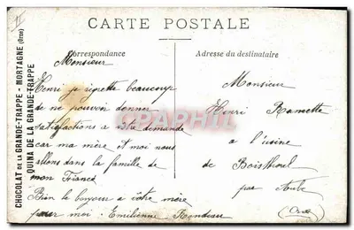 La Caserne — Het schillen van aardappelen — P. C. C. Paris — Achterkant