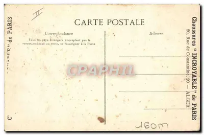 Corvée das Batatas das Ordonnances subsistants — FONTAINEBLEAU — E.L.D. n°742 — Verso