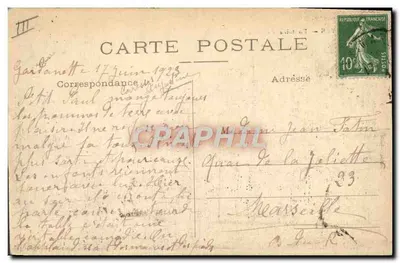 Troyes — Fuente Argence — Editor desconocido, número de serie no visible — Reverso
