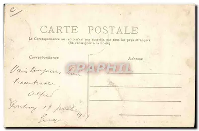 Distrazione della Domenica in Bretagna — Coll. Le Cunf - Cliché Lodi — Verso