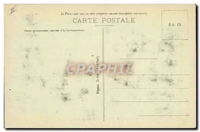 Vichy - O Campo de Corridas — editor Vichy, n° 439 — Verso
