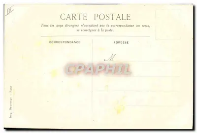 Templo sintoiista no Japão — D'après uma aquarela de M. Mathurin Meheut — Messageries Maritimes — Verso