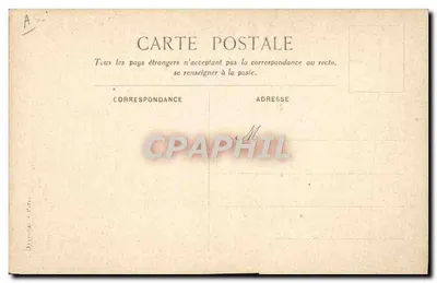 Os Túmulos dos Califas, no Cairo — D'après uma aquarela de M. Gilbert Galland — Messageries Maritimes — Verso