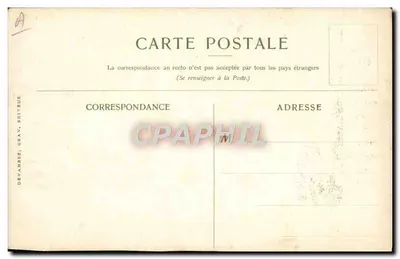 Rybakowie na placu Mount-Lavinia — Colombo — Compagnie des Messageries Maritimes — Rewers