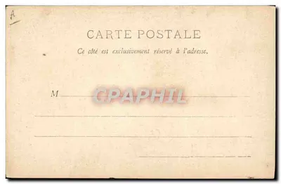 Postać w stroju zwierzęcym — Fototypia A. Bergnert & Cie — Nancy — Rewers