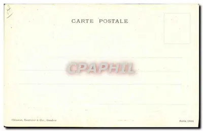 Bonne Action — H. Schmidt — Clément, Tournier & Cie, Geneva, Series 1004 — Back