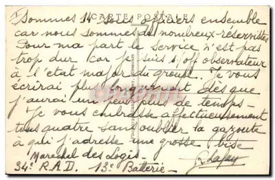 Camp de Sissonne — Convoi de Mitraillieurs — Éditeur : imprimeur non visible, n° 81 — Verso