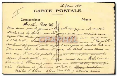 Camp de Coëtquidan — Artyleria, manewr 75 — Rewers
