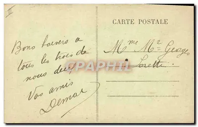Le Bouquet du Fiancé — Le Bourbonnais, n° 6379 — Rewers