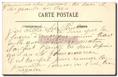 Auvergne — La Bourrée — LL. — Verso