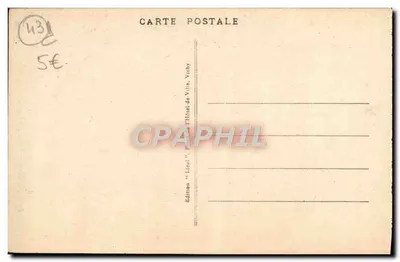 Le Puy - Porta e Rua Saint Georges — série 8045, editor Ideal — Verso