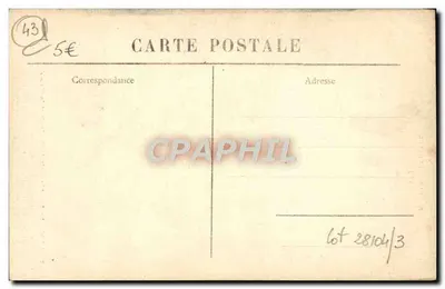 Le Puy - A Subida da Catedral e a Rua das Mesas — Le Velay Illustré n°120 — Verso