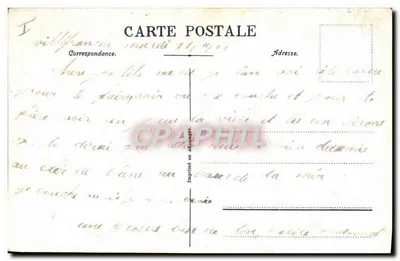 Villefranche-sur-Mer — Vista geral — editor anônimo, n° 904 — Verso