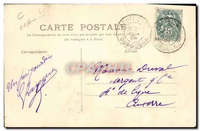 En Périgord — Chasse à la truffe avec un cochon — M.T. I.L. n°113 — Verso