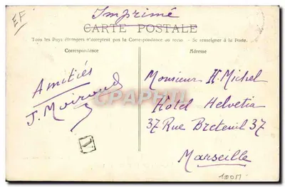 Villegly (B.-A.) — Un Chercheur de truffes — P. KHAT, EDIT., MARSEILLE — Verso