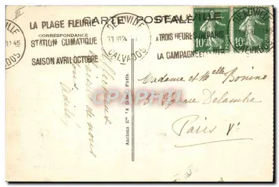 Deauville — Durante a Corrida — G. F. Le Havre, n° 439 — Verso