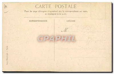 Ponte Velha em Castres — vista pitoresca — Imp. Dauvissat - Paris — Verso
