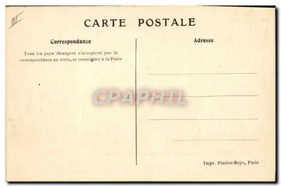 Frégate blindada « Gloire » — Ligue Maritime Française, Paris — (18) — Aubert-Stein, 1908 — Verso