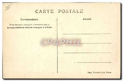 Marinha francesa — 1875-1895 — Ligue Maritime Française, 8 rue La Boétie, Paris — Verso