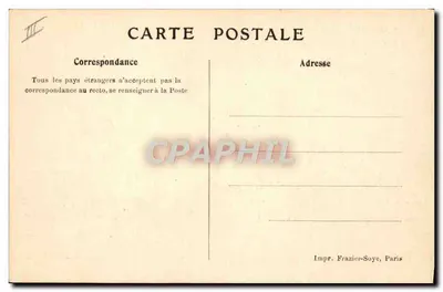 Navio da Ligue Maritime Française — A «Couronne» do século XVII — editor Ligue Maritime Française, 8, rue La Boétie, Paris — Verso